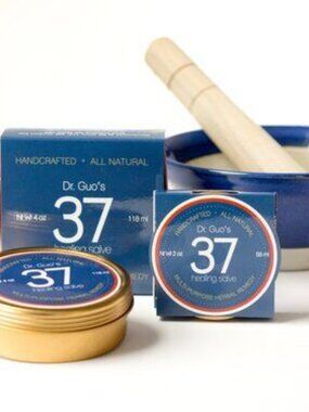Dr. Guo’s 37 Healing Salve 4oz Multi-Pupose Herbal Remedy New